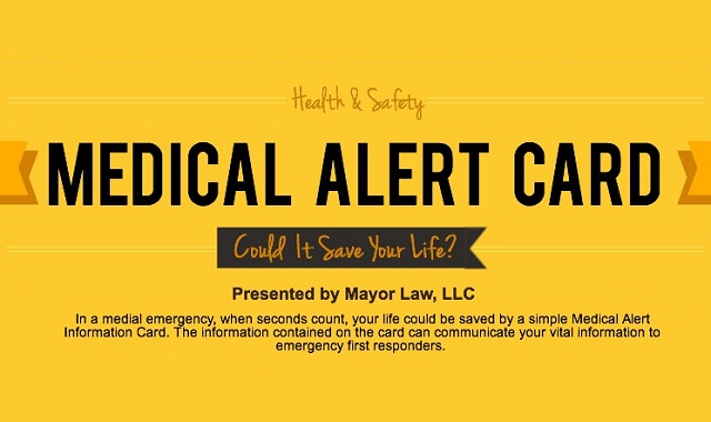 Image: Medical Alert Card #infographic