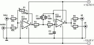 Subwoofer Filter LM741