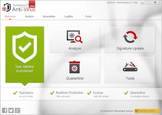 Ashampoo® Anti-Virus 2014 (PC) Screenshot