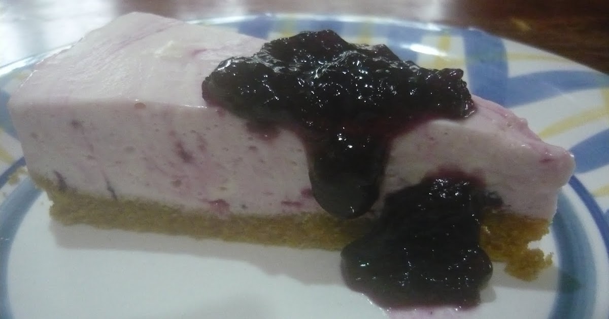 Lendanuar: BLUEBERRY CHEESE CAKE (NON BAKE)