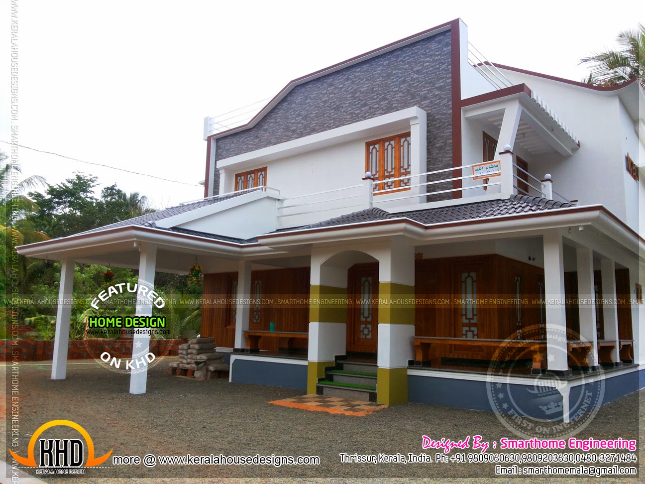 April 2014 Kerala  home  design and floor plans 