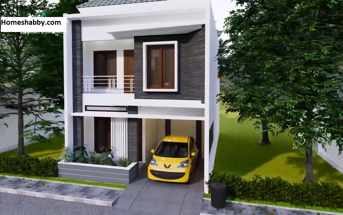 Desain Dan Denah Rumah Minimalis 6 X 12 M