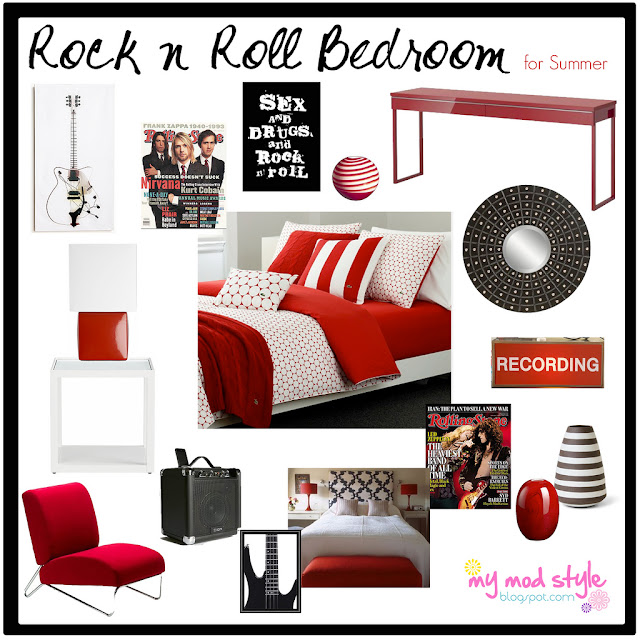 Rock N Roll Bedroom Decor