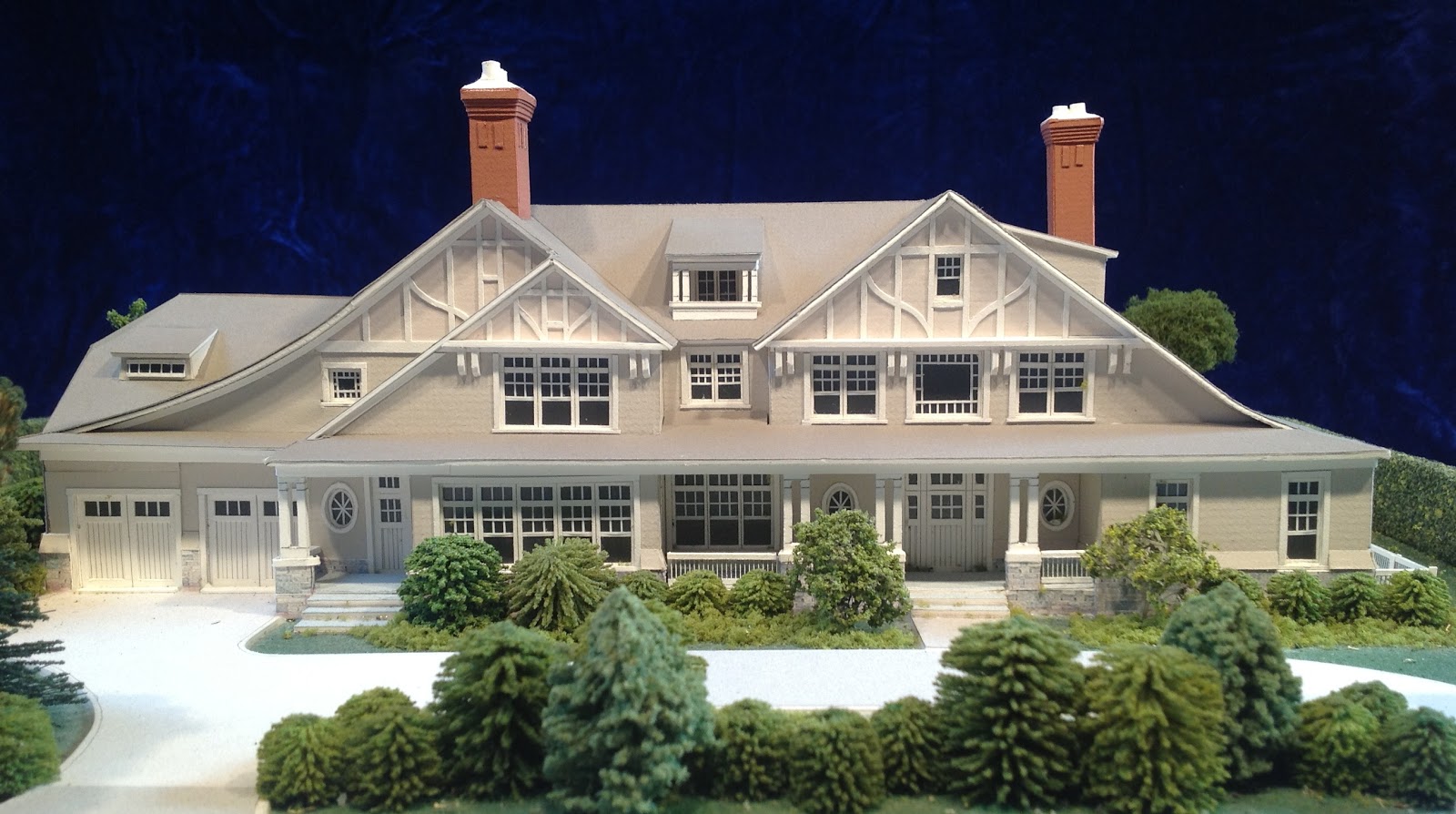 Architectural House Models of Houses in the Hamptons, Long Island\u002639;s Gold Coast and New York City 