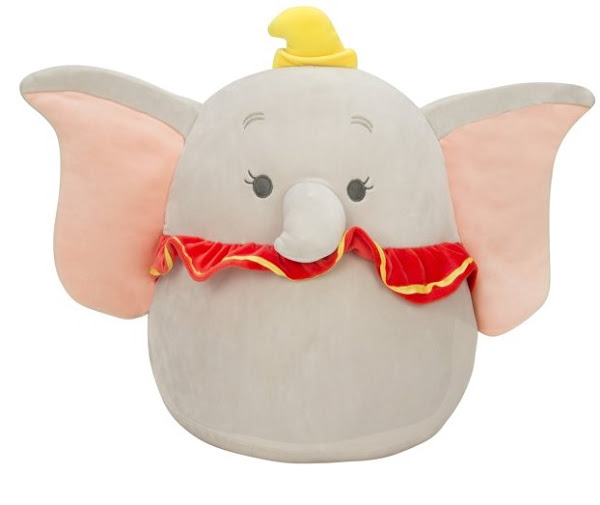 Image: Squishmallows Disney 14 inch Dumbo Plush Toy