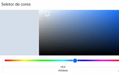 Seletor de cores completo: veja o HEX, RGB e copie com um clique!