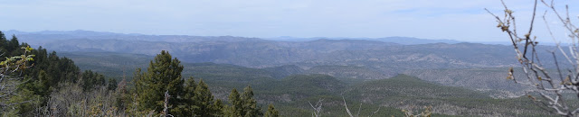 panorama of Gila Wilderness area