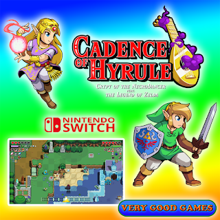 Cadence of Hyrule has been released on Nintendo Switch. It's a roguelike rhythm game with characters from The Legend of Zelda