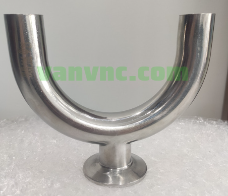 u tê 2 đầu hàn 1 đầu clamp