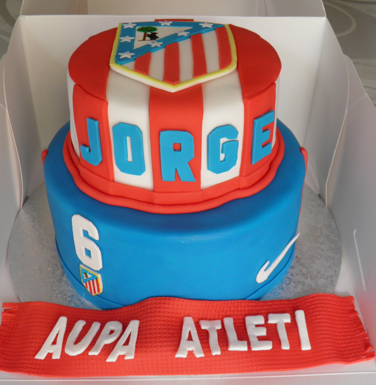 Tarta Atlético de Madrid