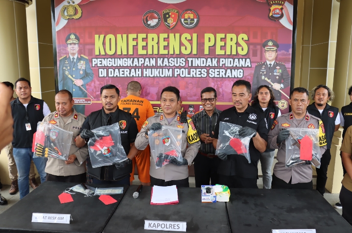 Satreskrim Polres Serang Berhasil Ringkus Kawanan Bandit Jalanan