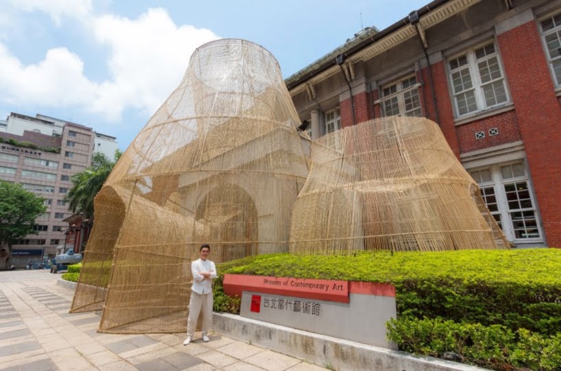 Una 'trampa de peces' gigante se ha añadido al Museo de Arte Contemporáneo de Taipei