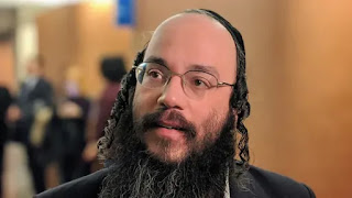 Abraham Ekstein, president of the Quebec Jewish Association for Homeschooling, testified Monday at the civil trial brought against the government and the Hasidic community of Tash by former members of the Hasidic community, Yohanan and Shifra Lowen. (Benjamin Shingler/CBC)