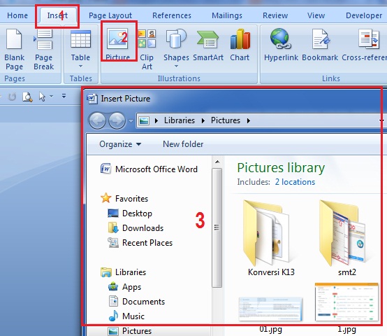 Cara Membuat Foto Ukuran 2x3, 3x4 dan 4x6 pada Ms. Word 