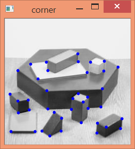 Detección de esquinas con cv2.goodFeaturesToTrack() en Python