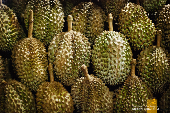 Durians Being Sold on the Streets of Iligan City