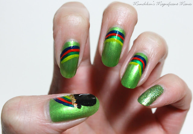 St. Patrick's Day Nail Design