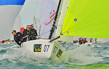 J/70 boats.com sailed by Ian Atkins and Rory Scott