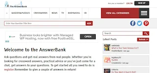 the answer bank
