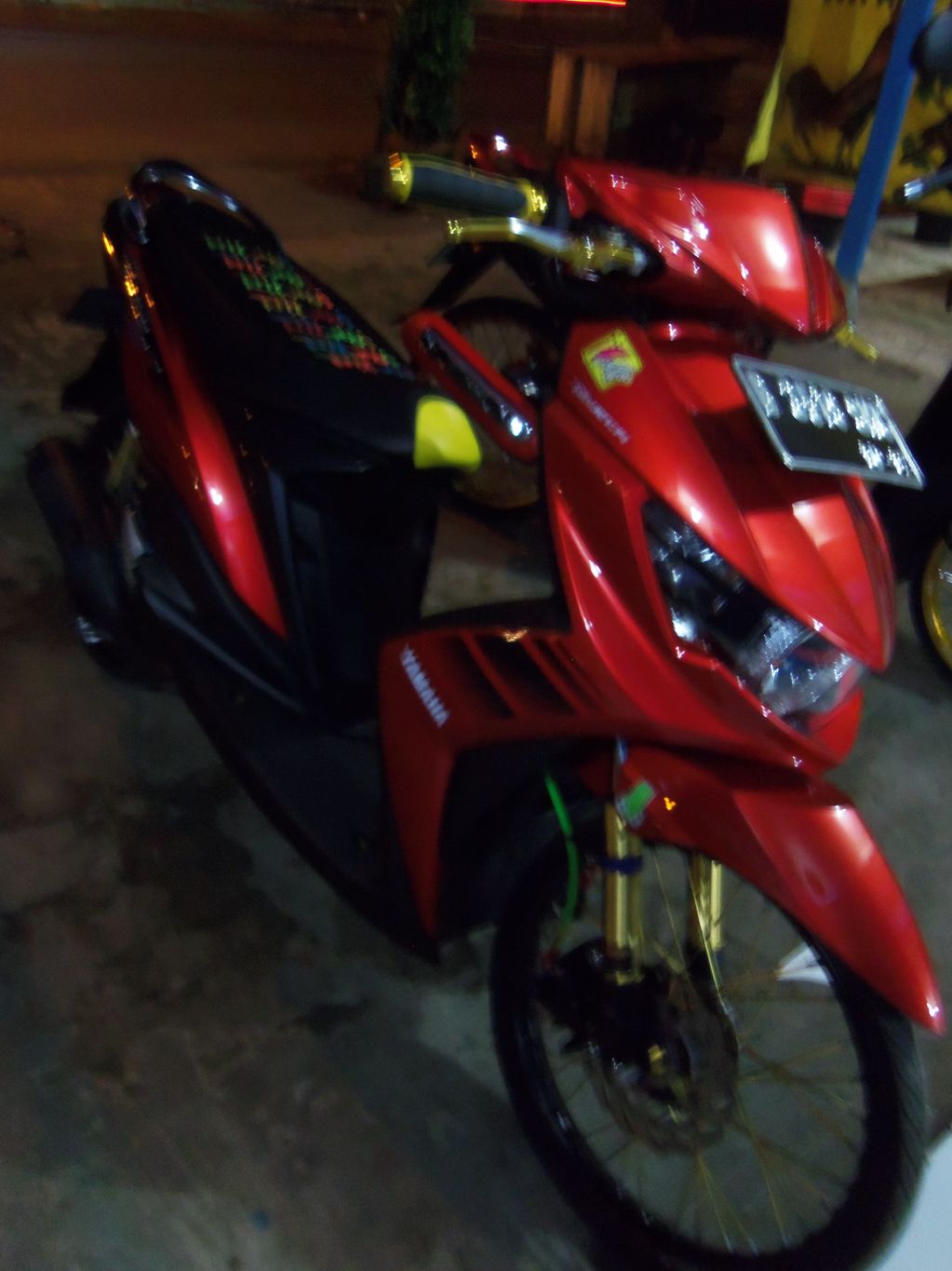 Modifikasi Mio Soul GT Velg 17