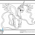 Unique My Little Pony Coloring Pages Princess Luna