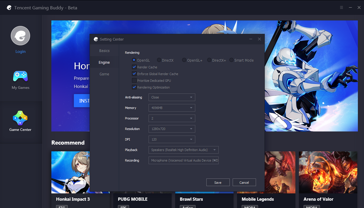 Tencent Gaming Buddy Download Official V1 0 77 For Pc