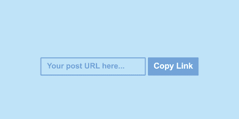 Cara menambahkan tombol "Copy Link" pada blogger