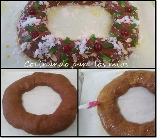 roscones para el horno