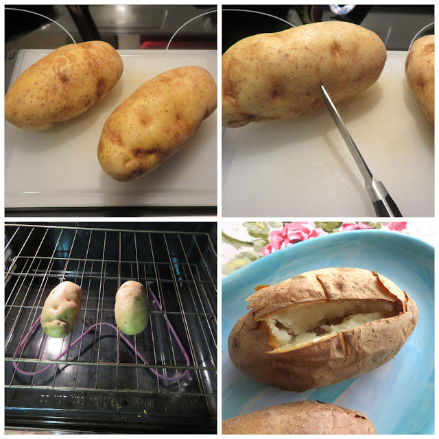 How to cook English Jacket Potatoes