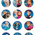 FROZEN CUPCAKE TOPPERS