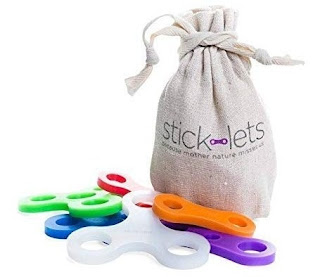 Stick-Lets, AWESOME Rubber Connectors That Lets Your Kids Play And Build Something, Anything Or Forts In Backyard