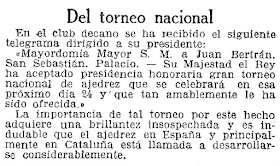 Recorte de La Vanguardia, 23/9/1926