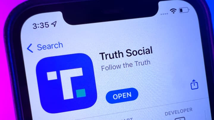 Truth social app