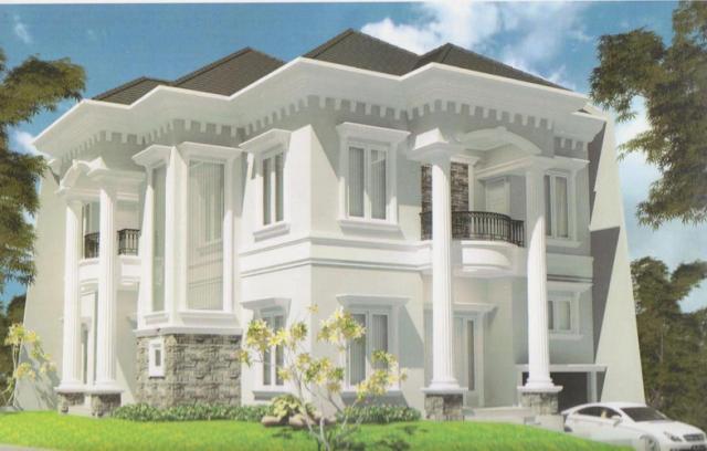 Gambar desain rumah eropa modern