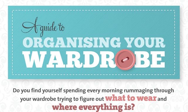 Image: A Guide to Organizing your Wardrobe #infographic