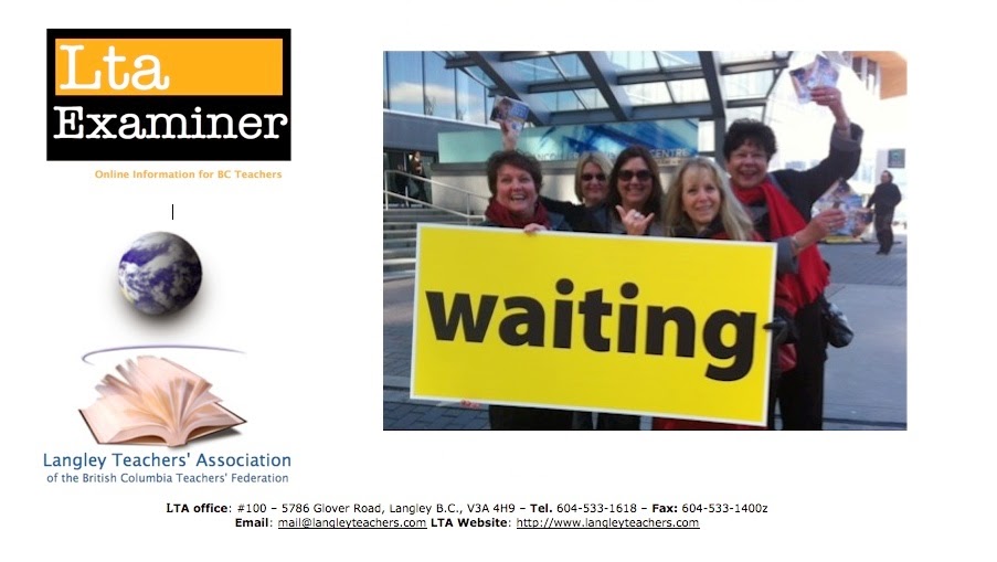 LTA Examiner - Online Information for BC Teachers