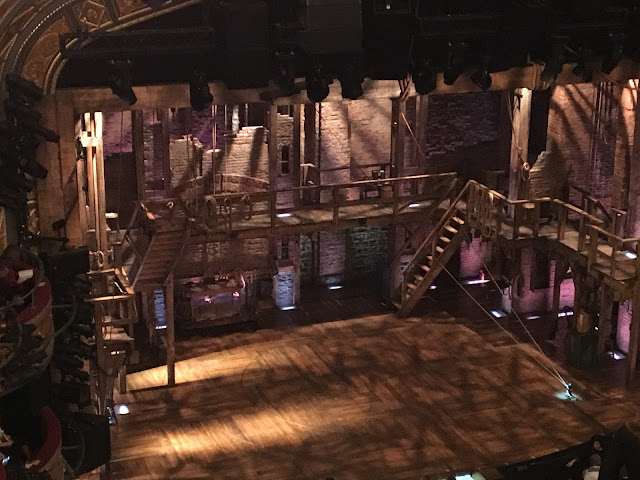 Hamilton Broadway Musical Set Richard Rogers Theatre