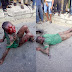 Phone Thief Stripped, Beaten to Pulp & Burnt to Death in Lagos (Graphic Photos)