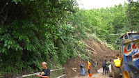 Proses Evakuasi Longsor di Jalan Nasional Bagbagan, Simpenan Berlangsung Lancar