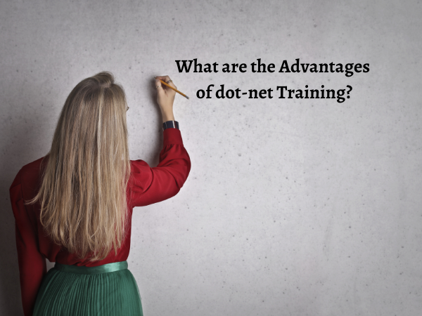 What are the advantages of dot-net training?