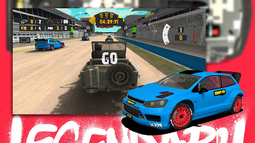 Rallycross Track Racing MOD APK 0.57 Free Shopping Download For Android