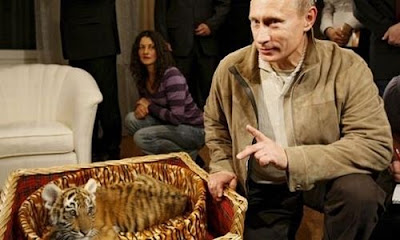 Cute Photo of Vladimir Putin with Animal Seen On  www.coolpicturegallery.us