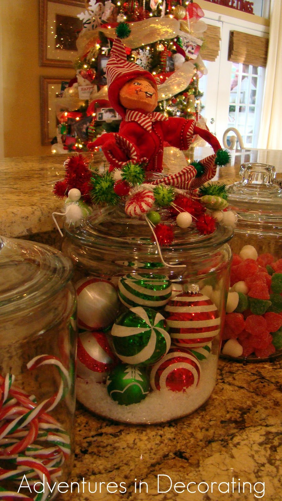 Adventures in Decorating  Whimsical Christmas  Kitchen 