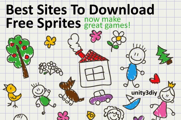 22 Best Sites To Download Free Sprites Unity 3d News Assets Tuts Indie Unity3diy