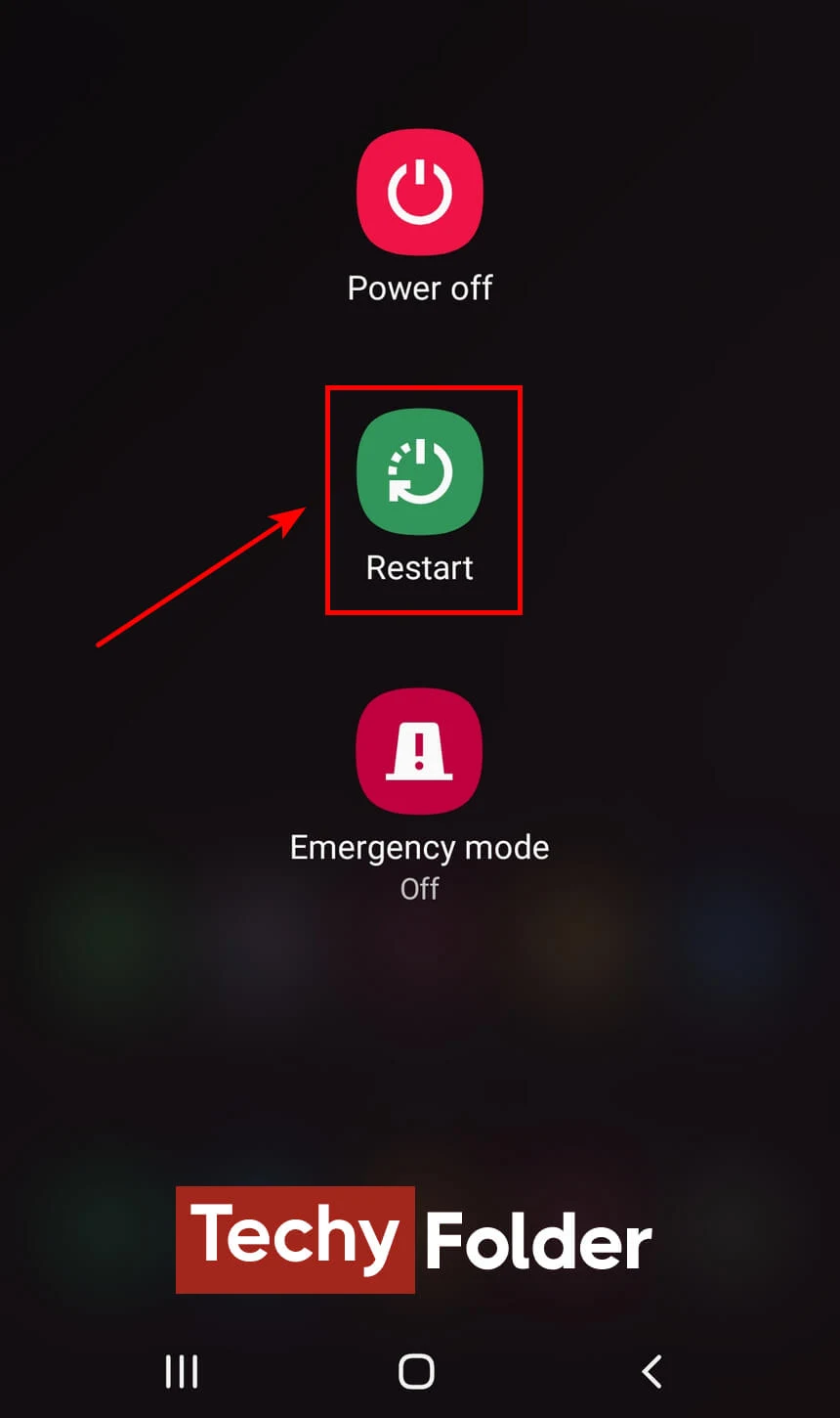 Restart your Android Phone