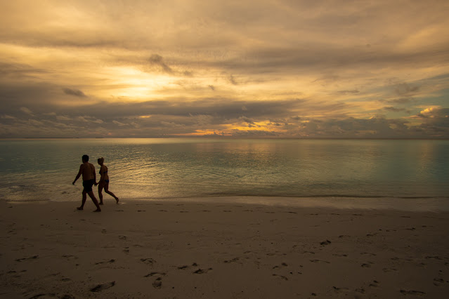 Resort Amari Havodda Maldive-sunset