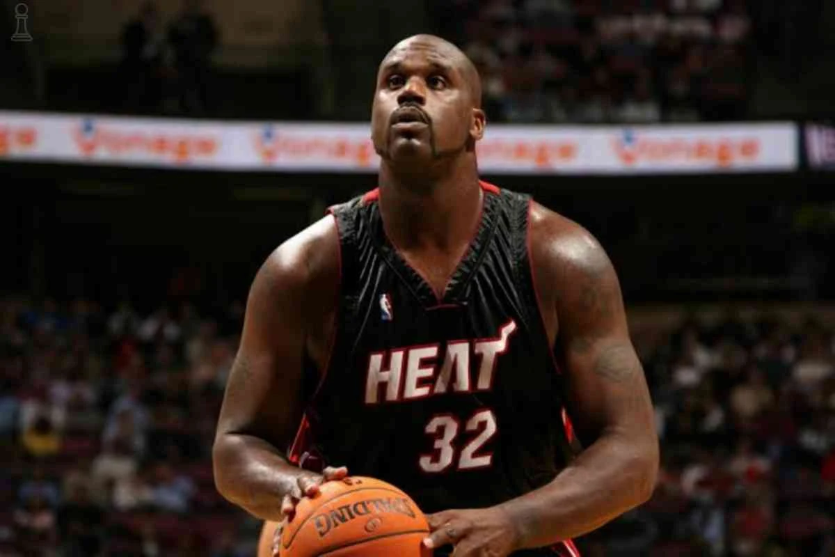Shaquille O'Neal for the Miami Heat