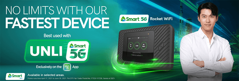 5G Rocket WiFi with UNLI 5G!