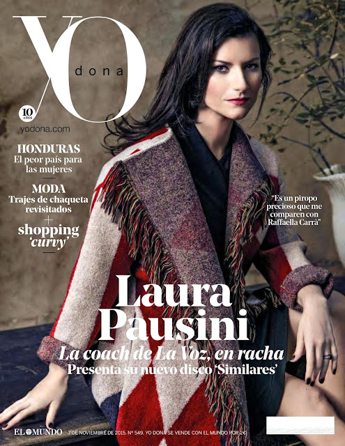 Singer @ Laura Pausini - Yo Dona Spain, November 2015 