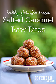 Healthy Salted Caramel Raw Bites Recipe - Healthy, Raw, Vegan, Gluten Free, Sugar Free, Egg Free, Dairy Free Bliss Balls